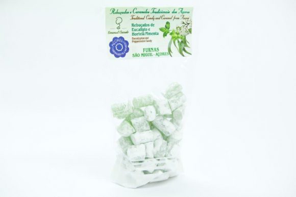 Bag of eucalipt pepper mint sweets