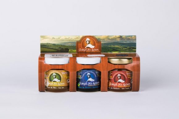 Pack of 3 Mini Jams (Peach, Blackberry and Pumpking Flavored)