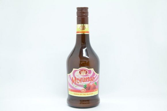 Bottle of 700ml of strawberry liqueur