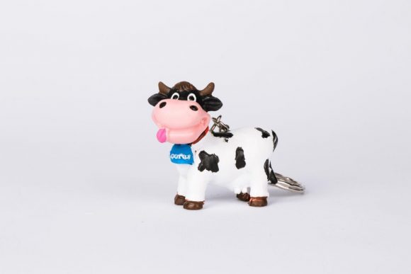 Key Holder (Little Cow and Blue Cowbell)
