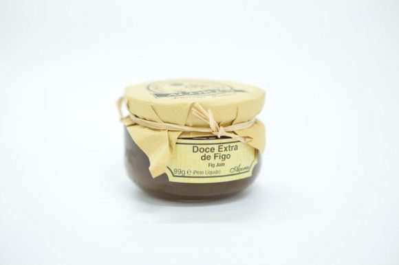 Flask of 99gr of fig jam