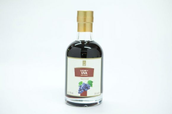Bottle of 200ml of grape liqueur