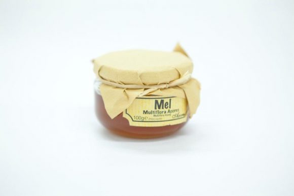 Flask of 100gr of multifloral honey