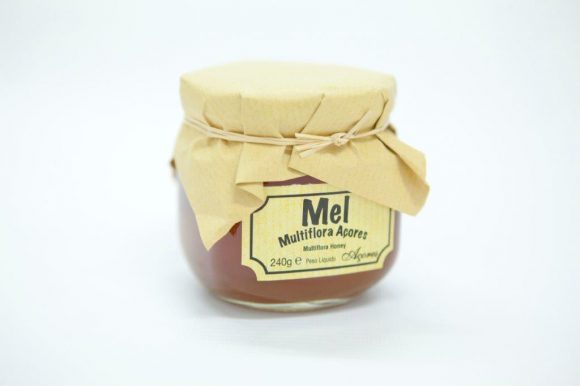 Flask of 240gr of multifloral honey
